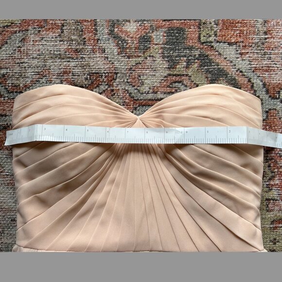 Jenny Yoo Mira Strapless Gown (Blush) - Picture 12 of 14